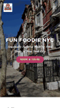 Mobile Screenshot of funfoodienyc.com